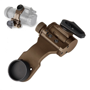 Factory Custom Dovetail Arm Helmet Mount Bracket Adapter Aluminum Alloy 75g 105mm <b>Waterproof</b> Outdoor Accessory - Product Image 5