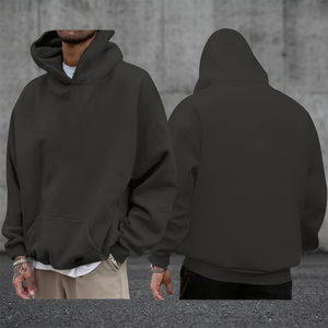 Sudadera con Capucha de Gran Tamaño para Hombre, Bordado 3D, Otoño, Personalizada, Transpirable, Ecológica, Estilo Casual Urbano - Product Image 4