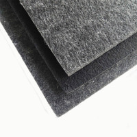 Tissu feutré pour sellerie automobile sur mesure, feutre aiguilleté, revêtement de coffre de voiture, collage thermique, sol rigide