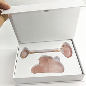Gua Sha-masajeador Facial Anti-vibración, <span class=keywords><strong>rodillo</strong></span> <span class=keywords><strong>de</strong></span> Jade para estiramiento <span class=keywords><strong>de</strong></span> la piel, <span class=keywords><strong>cuarzo</strong></span> rosa Natural, <span class=keywords><strong>Original</strong></span> - Product Image 2