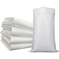 Sacs en plastique vides neufs de 25 kg, 30 kg, 50 kg pour la farine de blé, le maïs, le riz, l'alimentation animale - Vente en gros