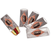 Sacs à hot-dogs en aluminium, enveloppes pour hot-dogs, sacs en papier d'aluminium