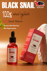 Esencia Black Snail Plus con filtrado de secreción de caracol negro, suero hidratante y reparador, hidrata, aclara las <span class=keywords><strong>manchas</strong></span> oscuras, OEM/ODM - Product Image 2