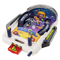 Jeu de flipper éducatif lumineux et sonore pour enfants 2026, machine de tir spatiale, jeu de société avec pointage, jouet de flipper à succès