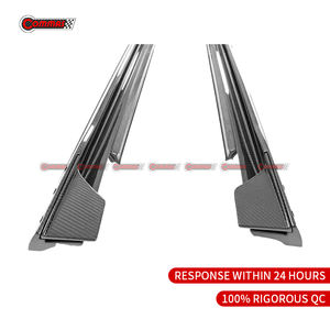 Kit carrosserie de haute qualité en fibre de carbone sèche, style Commas, pour Porsche Panamera 971 : Lame avant, Lame arrière, Jupes latérales - Product Image 2