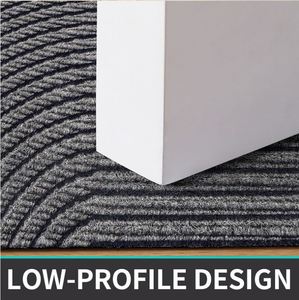 Alfombra Antideslizante de PVC para Hogar, Fácil de Mantener, para Recoger Suciedad, Resistente al Desgaste, para Exteriores - Product Image 5