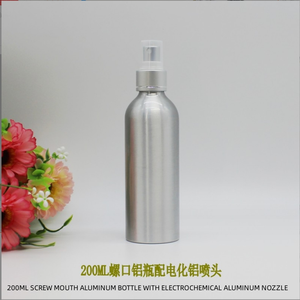 Botella de aluminio con boca de tornillo de 30ml y 500ML para loción, Rocío puro hidratante, para champú espray <span class=keywords><strong>antimosquitos</strong></span>, rubor, mascarillas faciales, pelucas - Product Image 4