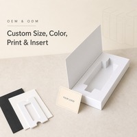 Caixa de Presente Rígida Estilo Livro com Tampa Articulada em Papel Especial Preto e Branco Fosco, Impressão Personalizada para Presentes de Luxo, Atacado de Fábrica