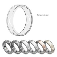 Coque de protection universelle transparente en TPU souple et élastique pour Smart Ring