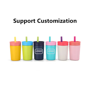 Gobelet isotherme pour enfants avec logo personnalisé, 12 oz, trois couches isolantes, tasse à café thermique, bouteille d'eau portable en acier inoxydable avec couvercle - Product Image 6