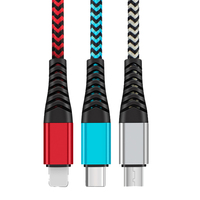 Kabel Charger 5 in 1 Kabel Data USB 4 in 1 Kabel USB 3 in 1 Ponsel