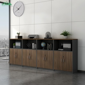 Armadio Moderno in Legno Wayon per <span class=keywords><strong>Ufficio</strong></span> Domestico con Ante Chiudibili a Chiave e Ripiano per Stampante per l'Organizzazione dei Documenti - Product Image 2