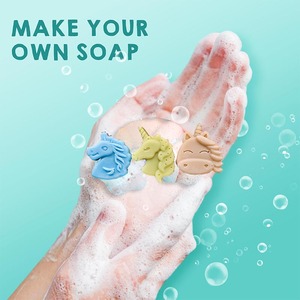 2026 DIY Kids 'craft Kits handmade xà phòng làm Kit Nguồn cung cấp cho người mới bắt đầu với sắc tố, silicon khuôn, tinh dầu, Hộp quà tặng - Product Image 4
