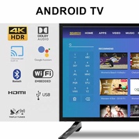 Télviseurs Intelligents Ultra HD 32 43 50 55 Pouces Électronique Intelligente avec Wi-Fi