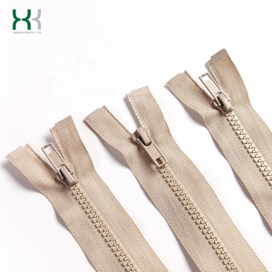 Nhà máy cung cấp đóng cửa cuối khóa tự động bền vững nickel-miễn phí nhựa tách dây kéo - Product Image 2