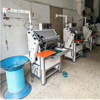 Machine automatique de reliure à spirale pour cahiers d'étudiant, machine à relier à boucles métalliques, machine à relier à spirale simple pour cahiers d'exercices, calendriers