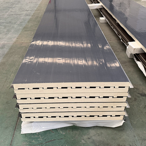 Panel Sándwich <span class=keywords><strong>de</strong></span> Aluminio Impermeable <span class=keywords><strong>para</strong></span> Techos, <span class=keywords><strong>Aislante</strong></span>, Fácil <span class=keywords><strong>de</strong></span> Instalar, 45mm/65mm, Moderno, <span class=keywords><strong>para</strong></span> Exteriores - Product Image 2