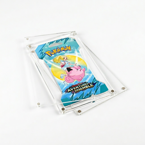 กล่องอะคริลิคใสสำหรับใส่การ์ดโปเกมอน ขนาด 7 นิ้ว สำหรับเก็บสะสม - Product Image 1