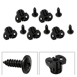 Volkswagen Skoda Seat Engine Undertray Expansion Nut <b>Screw</b> <b>Set</b> For Passat B7 Audi Plastic Nylon WHT003491 - Product Image 1