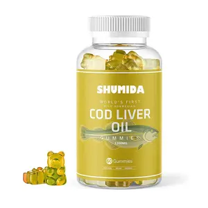 Kids adult Herbal Supplement Gummy EPA DHA cod liver oil gummies omega 3 fish oil gummy