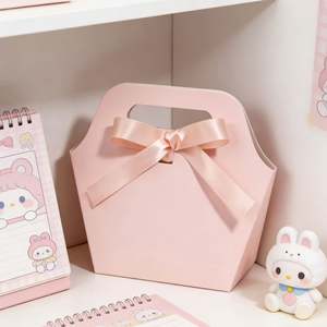 Caja de Regalo de Papel Kraft Ecológica, Biodegradable, Duradera, Reciclable, Reutilizable e Impermeable para Bodas y Fiestas, con Diseño Troquelado - Product Image 6