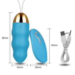 ALWUP vibratore Wireless telecomando simulatore di punto G palla vaginale 12 modalità di vibrazione Love Egg masturbatore femminile giocattolo del sesso