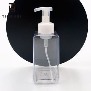 Dispensador de Jabón Espumoso de 15 oz, Recargable, Botella de Plástico Vacía con Bomba para Jabón Líquido para Manos, para Baño, Color Ámbar Marrón, 450 ml - Product Image 6