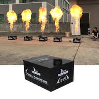 Machine à feu à effet de flamme au propane à gaz de scène disponible 2 ou 4 canettes Dmx LPG Firebolt Thrower pour Party Club Concert Disco