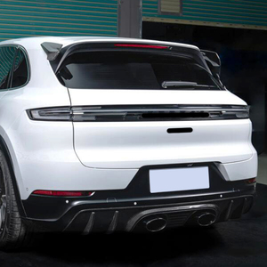 Aile supérieure en fibre de carbone neuve 2019-2025 9Y0 Spoiler fixe décoratif Modification de voiture Amélioration pour <span class=keywords><strong>Cayenne</strong></span> Coupé - Product Image 6