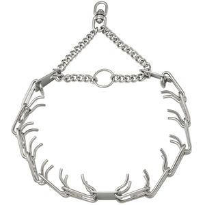 Fabricante de acero inoxidable Prong <span class=keywords><strong>Dog</strong></span> <span class=keywords><strong>Training</strong></span> <span class=keywords><strong>Collar</strong></span> 2,5-4,0 Ultra-Plus Steel Pet Pinch Anti Pull <span class=keywords><strong>Collar</strong></span> para perros Pinch <span class=keywords><strong>Collar</strong></span> - Product Image 1