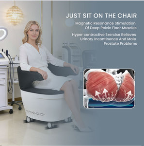Silla de Rehabilitación con Estimulación Muscular Eléctrica (EMS) para el Suelo Pélvico, 510K CE, ABS, Acero Inoxidable, <span class=keywords><strong>1</strong></span>.5 Años de Garantía - Product Image 3