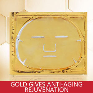 Maschera Gel viso in oro personalizzato per la cura della pelle ringiovanisce collagene nutre dissolvenza linee sottili cura del viso e del corpo - Product Image 3