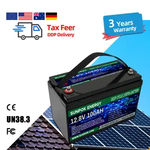 แบตเตอรี่ลิเธียมไลฟ์โป4 รุ่น 18650 26650 32700 4S <span class=keywords><strong>8S</strong></span> 12V 24V 40ah 50ah 100ah 200ah 250ah 280ah 300ah สำหรับจักรยานไฟฟ้าและพลังงานแสงอาทิตย์ - Product Image 1