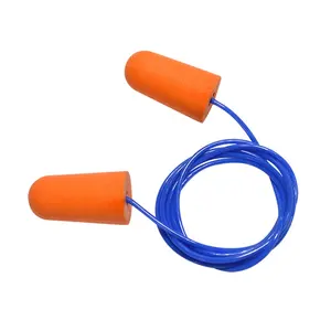 ANT5 רך PU קצף פתול פקקי עם מחרוזת earplug