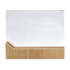 Vetro 150X220X15 mm con Supporto in Legno per Presentazione Prodotti - Product Image 3