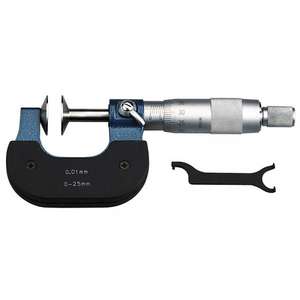 FERVI - M010/75/100 Painted frame disc micrometer - EAN 8012667003760 MICROMETERS AND <b>DIAL</b> <b>GAUGES</b> - Product Image 1
