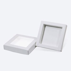 Caja de Chocolate Cuadrada con Ventana Transparente, Caja de Regalo Ecológica, Caja para Dulces de Grado Alimenticio - Product Image 5