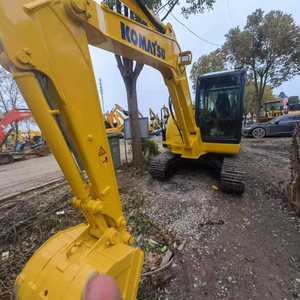 Mini pelle d'occasion KOMATSU PC56 avec certificat CE/EPA Prix réduits pour projets d'ingénierie de différentes marques - Product Image 2