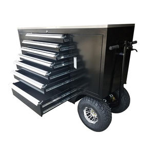 Boîte à outils roulante en acier robuste de 75 pouces, 7 tiroirs, chariot d'atelier pour mécaniciens, chariot de rangement industriel pour garage, OEM <span class=keywords><strong>WINMAX</strong></span>, garantie de 3 ans - Product Image 6