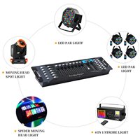 Haute qualité DMX192 contrôleur barre KTV équipement de scène Par faisceau lumineux lumière DMX192 contrôleur