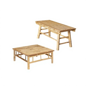 Bamboo Garden Chair Rustic Outdoor Furniture Traditional Design Foldable Durable for Garden Living <b>Room</b> Hotel Villa - Product Image 1