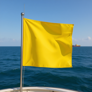 Bandera de Señal Náutica Amarilla de Servicio de Rescate 100x80cm - Product Image 3