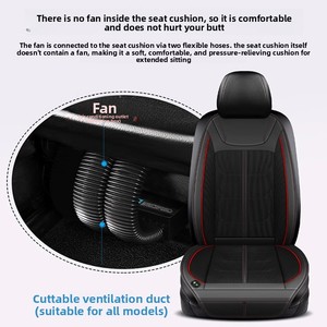 Custom-Made Summer Car Seat <b>Cushion</b> Cotton Air Conditioning Ventilation Blowing Suction <b>Silk</b> Ice for Driver's Comfort CNS-092 Co - Product Image 4