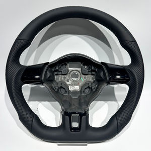 พวงมาลัย<span class=keywords><strong>หนัง</strong></span>ตกแต่งใหม่เหมาะสำหรับ Volkswagen MK6 GTD GTE POLO Tiguan Touareg Passat CC GTI - Product Image 1