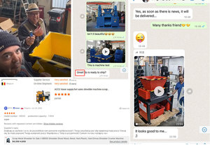 Broyeur à double arbre pour paille, tuyaux hydrauliques, bouteilles en verre, seaux en plastique, tuyaux d'eau, broyeur EB500 - Product Image 6