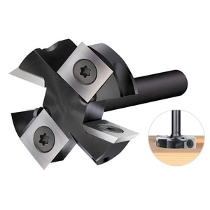 TOOLSWANG Insert-Style Spoilboard End Mill 3 Flutes Replaceable Blades Machine <b>Tools</b> Woodworking ODM OEM 3F Planer Bit Power Too - Product Image 4
