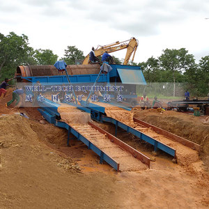 Xách Tay Vàng Sluice Hộp Bền Bánh Điều Khiển Thiết Bị Cho Hiệu Quả Placer Vàng Phục Hồi Và Quy Mô Nhỏ Khai Thác Mỏ - Product Image 1