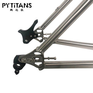 Moda classica in lega di titanio Mountain Bike parti telaio 29*2.6 pneumatico ruota filo BSA 17 "taglia - Product Image 6