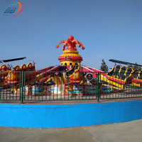 Parc d'attractions à thème en plein air Saut fou Machine Funfair Jump Passion Rides