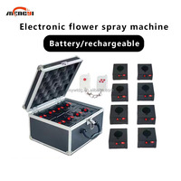 Top Vente Électronique Feux D'artifice Machine Télécommande Machine Équipement De Scène Prop Fleur Pulvérisation Machine Pour La Performance De Mariage